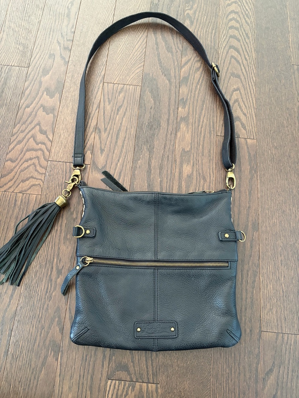 Lucky Brand Black Leather Crossbody